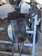 Paarden zadel 17,5 ins  te koop zie foto's en omschrijving, Ophalen, Gebruikt, Dressuur