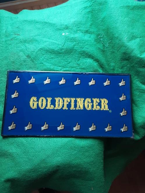 slotmachine glas dgc, goldfinger, Verzamelen, Automaten | Gokkasten en Fruitautomaten, Gebruikt, Ophalen of Verzenden