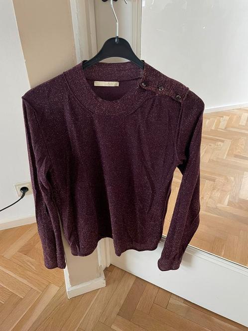 Nieuwstaat: bordeauxrode/paarse top TU (maat S/M) merk Noi, Kleding | Dames, Truien en Vesten, Nieuw, Maat 36 (S), Paars, Verzenden