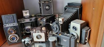 Te koop complete analog Cameracollectie .Alleen compleet te  beschikbaar voor biedingen