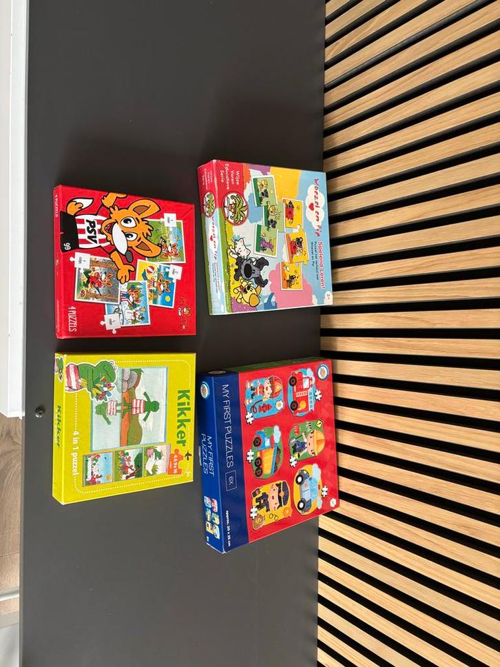 Diverse Kinderpuzzels - Kikker, Woezel en Pip, PSV, Kinderen en Baby's, Speelgoed | Kinderpuzzels, Zo goed als nieuw, Ophalen of Verzenden