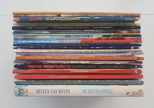 24 Luisterboeken voor €30 | In 1 koop | Volwassenen, Boeken, Luisterboeken, Cd, Volwassene, Ophalen of Verzenden