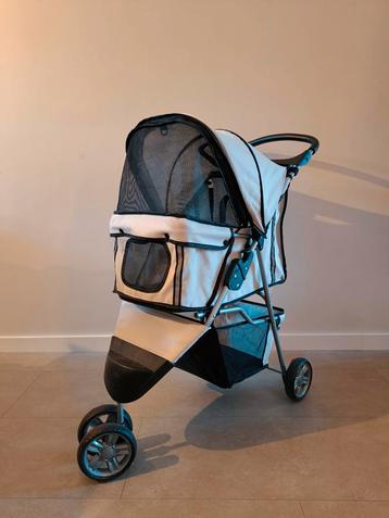 Honden Buggy 3-wieler - Comfortabel op pad met je hond beschikbaar voor biedingen