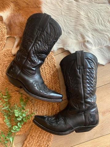 Primeboots cowboylaarzen 38 western boots bohemian laarzen beschikbaar voor biedingen