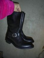 w2) ) zgan zwart leer laarzen aigle maat 40 leer, Ophalen, Hoge laarzen, Zwart, Zo goed als nieuw