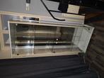 Nette stabiele vitrine kast, Huis en Inrichting, Kasten | Vitrinekasten, Ophalen, Gebruikt, 50 tot 100 cm, 150 tot 200 cm