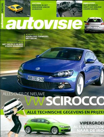 Autovisie Supplement VW Scirocco 2008 beschikbaar voor biedingen