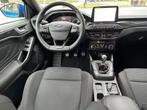 Ford Focus 1.0 EcoBoost 125PK ST Line Business 18"/ Carplay, Gebruikt, Blauw, 23 km/l, Origineel Nederlands