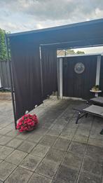 vidaXL Pergola 3x3m Uittrekbaar Dak Antraciet, Tuin en Terras, Ophalen, Gebruikt, Tuinpaviljoen
