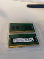 DDR4 SODIMM 16gb 2x8, Computers en Software, RAM geheugen, DDR4, Ophalen of Verzenden, Zo goed als nieuw, Laptop