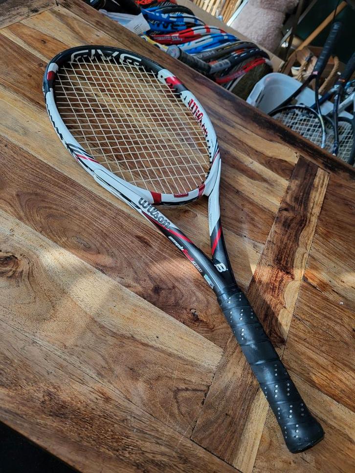 Wilson Five BLX Tennisracket Amph feel 360 L2 270 gram, Sport en Fitness, Tennis, Gebruikt, Racket, Wilson, L2, Ophalen of Verzenden