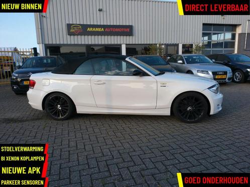 BMW 1-serie Cabrio 120i High Executive 170 PK|Stoelverwarmin, Auto's, BMW, Bedrijf, Te koop, 1-Serie, ABS, Airbags, Airconditioning