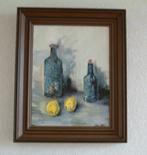 schilderij met lijst  olie verf op doek, Ophalen