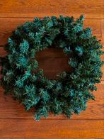 Prachtige volle kunst kerst krans doorsnede 50 a 55 cm, Ophalen of Verzenden, Gebruikt