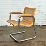 vintage webbing / rotan stoel, Riet of Rotan, Ophalen of Verzenden, Bruin, Zo goed als nieuw
