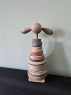 OUDE BROCANTE HOUTEN STAPELTOREN, Antiek en Kunst, Antiek | Speelgoed, Ophalen of Verzenden