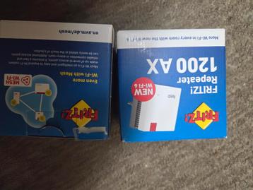 2x Fritz!WLAN Repeater Nieuw in Doos beschikbaar voor biedingen