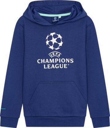 Nieuw: Blauwe Champions League hoodie 164