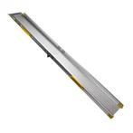 Aluminium oprijplaat opvouwbaar 180cm (2st) van €259,- voor, Ophalen, Zo goed als nieuw