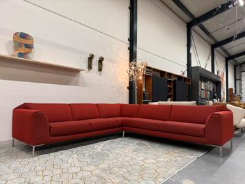 Pode Fold Hoekbank Bolster stof Rood Design Bank 280x285 beschikbaar voor biedingen