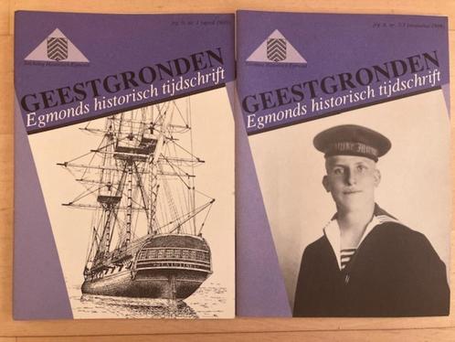 Geestgronden, mini-onderzeeboot voor Egmondse kust, Boeken, Tijdschriften en Kranten, Zo goed als nieuw, Overige typen, Ophalen of Verzenden