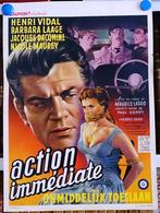 Filmposter Action immédiate / Onmiddellijk toeslaan, Ophalen of Verzenden