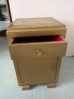 Jaren 50 Nachtkastjes - DIY Project, Huis en Inrichting, Ophalen, Gebruikt, Minder dan 45 cm, Minder dan 55 cm