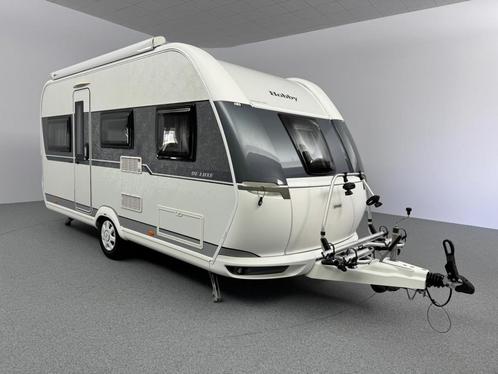 Hobby De Luxe 455 UF Mover Voortent Luifel INCL. STALLING, Caravans en Kamperen, Caravans, Bedrijf, Rondzit, Hobby, Vast bed, 4 tot 5 meter