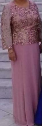 Moderne roze galajurk maat 42, Galajurk, Maat 42/44 (L), Ophalen of Verzenden, Zo goed als nieuw