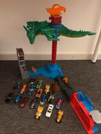 Hot wheels city air attack dragon, Racebaan, Ophalen of Verzenden, Zo goed als nieuw, Hot Wheels