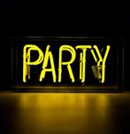 Neon verlichting PARTY (geel), Ophalen of Verzenden, Nieuw, Lichtbak of (neon) lamp