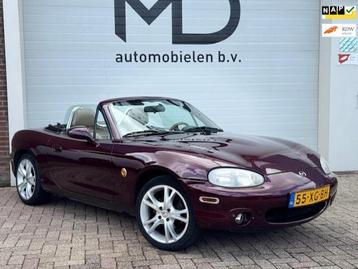 Mazda MX-5 1.6i - Leder - Nette kap - houten stuurwiel beschikbaar voor biedingen