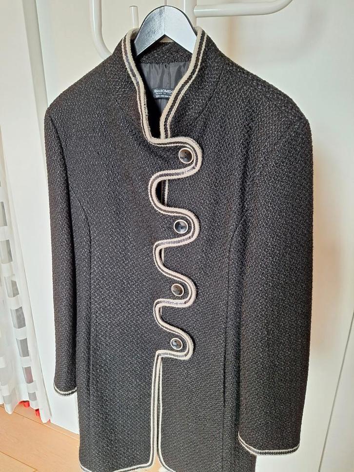 Driekwart jassen, Kleding | Dames, Gelegenheidskleding, Zo goed als nieuw, Overige typen, Maat 38/40 (M), Zwart, Ophalen of Verzenden