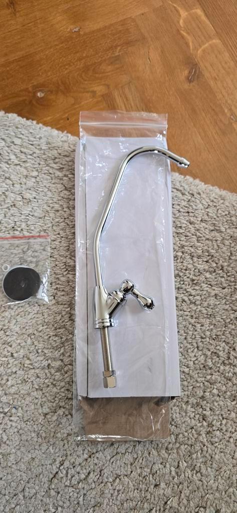 Kleine kraan voor bijv osmose water, Doe-het-zelf en Verbouw, Sanitair, Nieuw, Kraan, Chroom, Koper, Ophalen of Verzenden