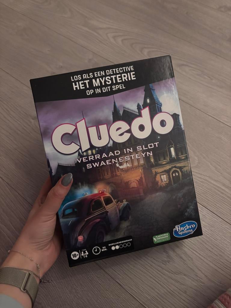Cluedo Verraad in Slot Swaenensteyn - Compleet!, Ophalen of Verzenden, Zo goed als nieuw