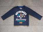 Mitch donkerblauw stoer motocross shirt maat 104, Ophalen of Verzenden, Zo goed als nieuw, Shirt of Longsleeve, Jongen