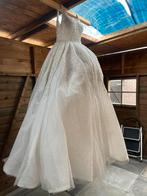 Witte Trouwjurk maat 38 erg netjes, Kleding | Dames, Ophalen, Gedragen, Wit, Trouwjurk