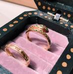 Anna Nina 🐍✨✨romy boomsma wondrous  slang ring nieuw 16, Ophalen of Verzenden, Nieuw, Goud, Met edelsteen