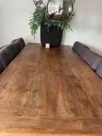 Zware tafel teak, Ophalen, 200 cm of meer, 50 tot 100 cm, Zo goed als nieuw