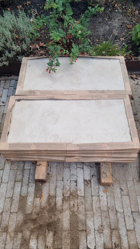Berghauss New York Keramische Tegels 45x90 - 10 stuks, Tuin en Terras, Tegels en Klinkers, Nieuw, Terrastegels, Keramiek, Ophalen