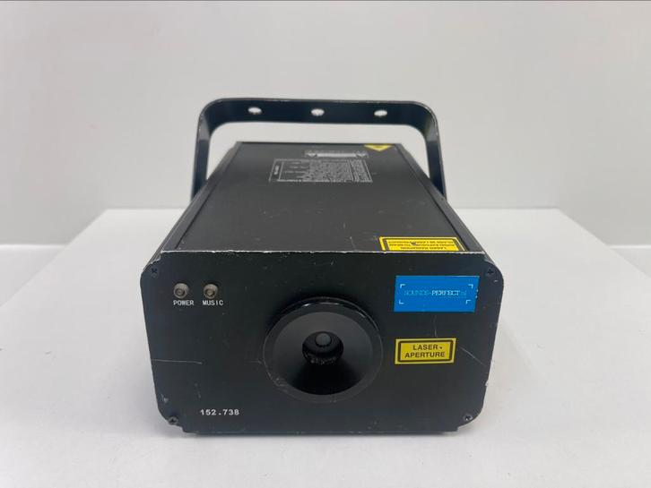 LASER Inclusief DMX & SOUND Modus Zeer netjes, Muziek en Instrumenten, Licht en Laser, Zo goed als nieuw, Laser, Geluidgestuurd