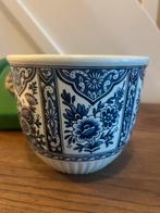 Vintage bloempot Boch Royal Sphinx holland, Gebruikt, Rond, Binnen, Ophalen of Verzenden