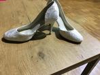 Bruidsschoenen Pink Paradox Cathy, Ivory Satin , maat 39, Kleding | Dames, Ophalen of Verzenden, Zo goed als nieuw, Wit, Schoenen