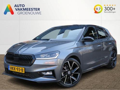Skoda FABIA 1.0 TSI 115pk MONTE CARLO / Glazen dak / 18 Inch, Auto's, Skoda, Bedrijf, Fabia, ABS, Airbags, Alarm, Android Auto