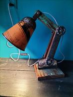 Industriële tafellamp 42 cm, Ophalen of Verzenden, Huis en Inrichting