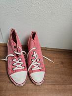 Sneakers zalmroze maat 39 met sleehak, Kleding | Dames, Schoenen, Ophalen of Verzenden, Zo goed als nieuw, Roze, Sneakers of Gympen