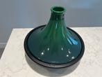 Le Creuset Tajine 27 cm 2,3 liter kleur Emerald green, Huis en Inrichting, Gietijzer, Ophalen of Verzenden, Zo goed als nieuw