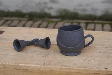 Trendy Brocante - Sierglas en losse kaarsenhouders! beschikbaar voor biedingen