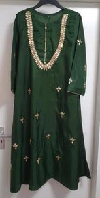 Groen jurk maxi jurk indiase Marokkaanse Afghaanse turkse, Kleding | Dames, Ophalen of Verzenden, Nieuw, Maat 38/40 (M), Groen
