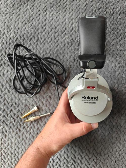 Roland RH-200S stereo hoofdtelefoon, Audio, Tv en Foto, Koptelefoons, Zo goed als nieuw, Overige merken, Ophalen
